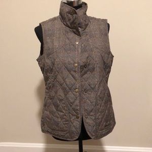 NWT Eddie Bauer Plaid Vest